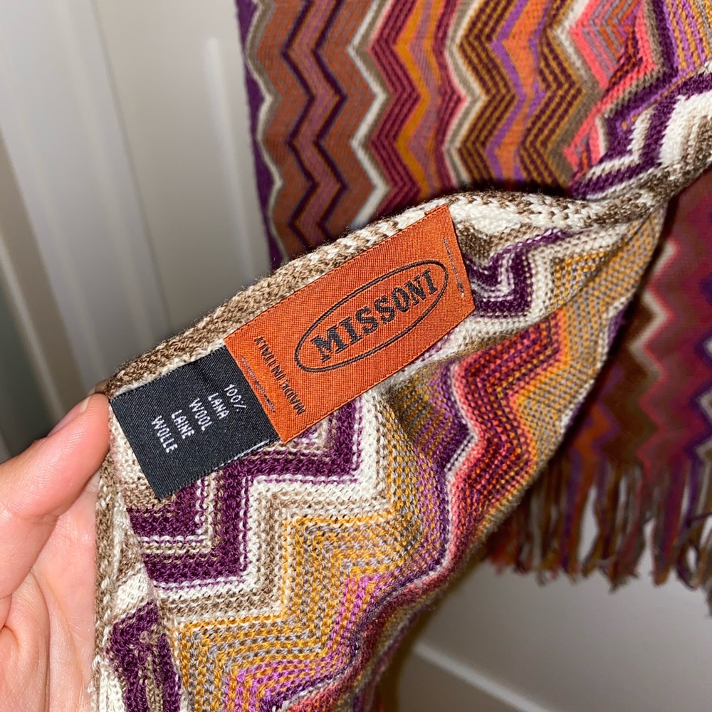 Multi-colored Missoni scarf